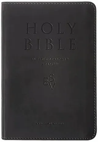 Holy Bible: English Standard Version (ESV) Anglicised Black Compact Gift edition