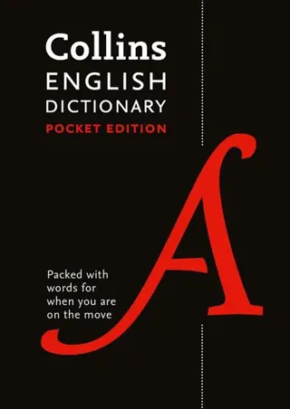 Collins english dictionary pocket edition - 85,000 words and phrases in a p