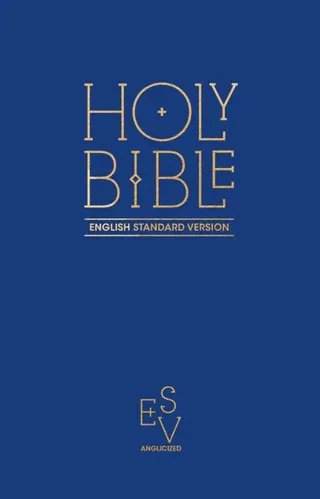Holy Bible: English Standard Version (Esv) Anglicised Pew Bible (Blue Colour)
