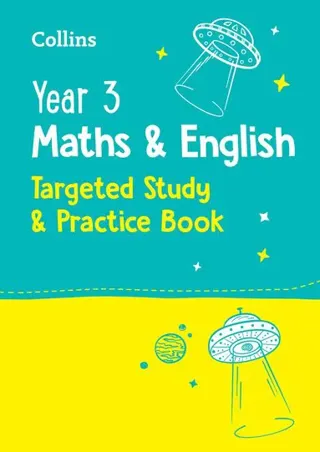 Year 3 Maths and English KS2 Targeted Study & Practice Book