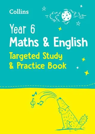 Year 6 Maths and English KS2 Targeted Study & Practice Book