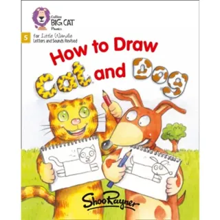 How to Draw Cat and Dog