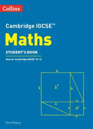 Cambridge IGCSE™ Maths Student’s Book