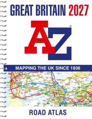 A -Z Great Britain Road Atlas 2027 (A4 Spiral)