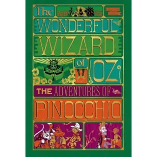 Adventures of Pinocchio and Wonderful Wizard of Oz, MinaLima Illus. Box Set