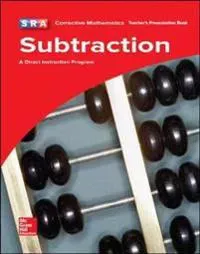 CORRECTIVE MATH - SUBTRACTION PRESENTATION BOOK