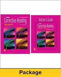 Corrective Reading Decoding Level B2, Teacher Materials Package