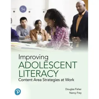 Improving Adolescent Literacy