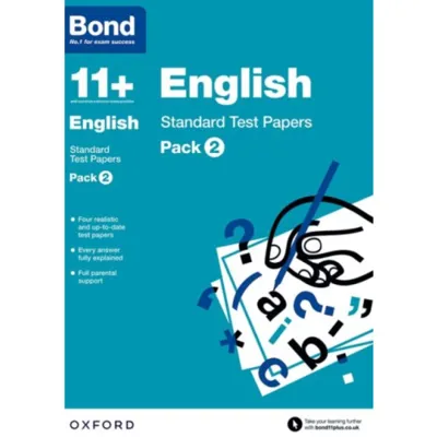Bond 11+: English: Standard Test Papers: Ready for the 2026 exam (for GL Assessment & other 11 plus exams)