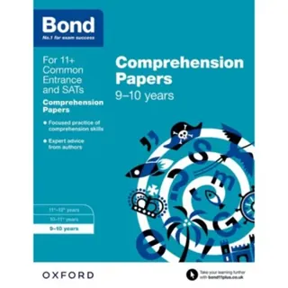 Bond 11+ English Comprehension Papers: Ready for the 2025 exam (for GL Assessment & other 11 plus exams)