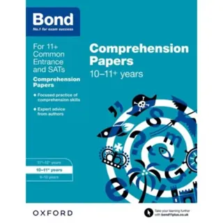 Bond 11+: English: Comprehension Papers: Ready for the 2025 exam (for GL Assessment & other 11 plus exams)