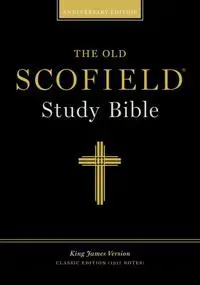 The Old Scofield® Study Bible, KJV, Classic Edition - Bonded Leather, Navy, Thumb Indexed