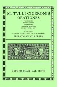 Cicero Orationes. Vol. II