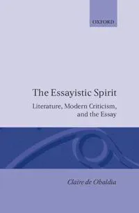 The Essayistic Spirit