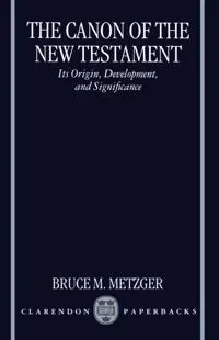 The Canon of the New Testament