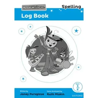 Read Write Inc. Spelling: Read Write Inc. Spelling: Log Book 3-4 (Pack of 30)
