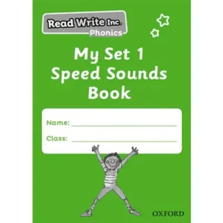 Read Write Inc. Phonics: My Set 1 Speed Sounds Book (Pack of 5)