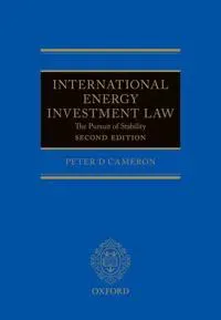 International Energy Investment Law