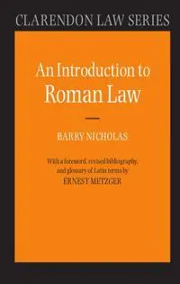 An Introduction to Roman Law