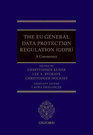 The EU General Data Protection Regulation (GDPR)