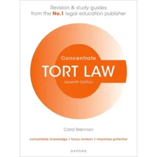 Tort Law Concentrate