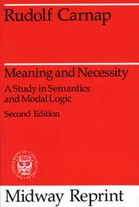 Meaning and Necessity