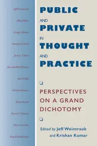 Public and Private in Thought and Practice