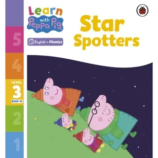 Learn with Peppa Phonics Level 3 Book 10 – Star Spotters (Phonics Reader)