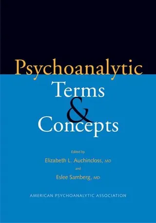 Psychoanalytic Terms and Concepts