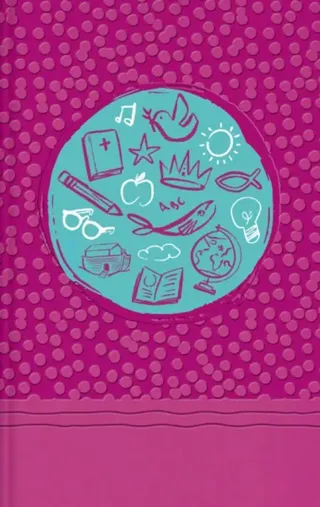 NIrV, Tiny Theologians Bible, Leathersoft over Board, Pink, Comfort Print