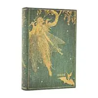 2026 Olive Fairy (Lang's Fairy Books) Mini 12-month Day-at-a-Time Hardcover Flexi Dayplanner 2026 (Elastic Band Closure)