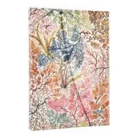2026 Anemone (William Kilburn) Midi 12-month Verso Hardcover Flexi Dayplanner 2026 (Wrap Closure)