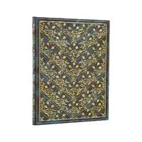 2026 Wildflower Song Ultra 12-month Verso Hardcover Flexi Dayplanner 2026 (Elastic Band Closure)