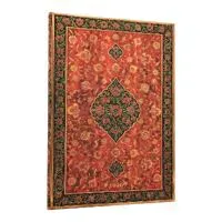 2026 Layla (Persian Poetry) Grande 12-month Vertical Hardcover Flexi Dayplanner 2026 (Elastic Band Closure)