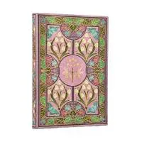 Mimosa (Poetry in Bloom) Midi Lined Softcover Journal (Elastic Band Closure)