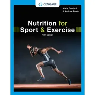 Nutrition for Sport and Exercise