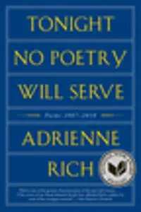 Tonight No Poetry Will Serve