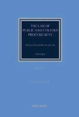 Law of Public and Utilities Procurement Volume 2