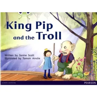 Bug Club Guided Fiction Reception Red C King Pip and the Troll