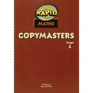 Rapid Maths: Stage 1 Photocopy Masters