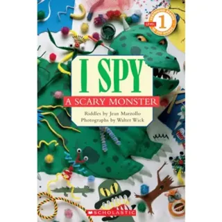 I Spy a Scary Monster (Scholastic Reader, Level 1)