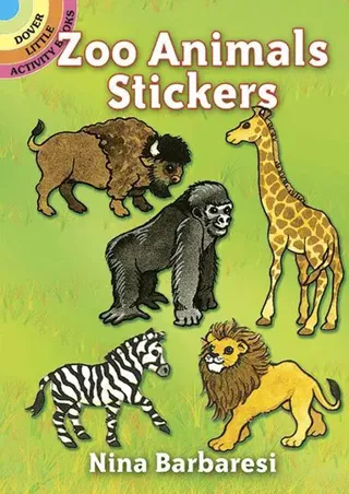 Zoo Animals Stickers