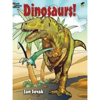 Dinosaurs! Coloring Book