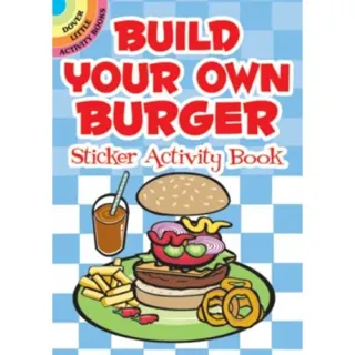 Build Your Own Burger Sticker Activity Book