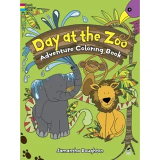 Day at the Zoo Adventure Coloring Book
