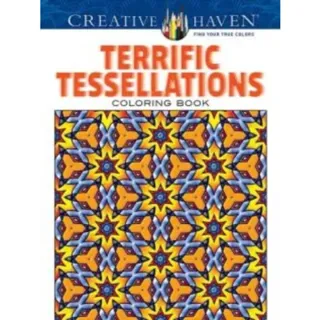 Creative Haven Terrific Tessellations Coloring Book