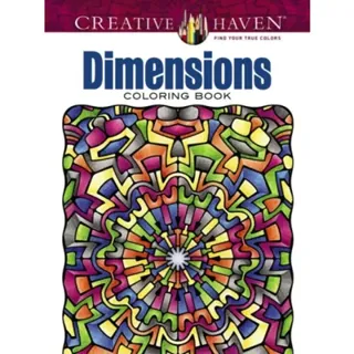 Creative Haven Dimensions Coloring Book