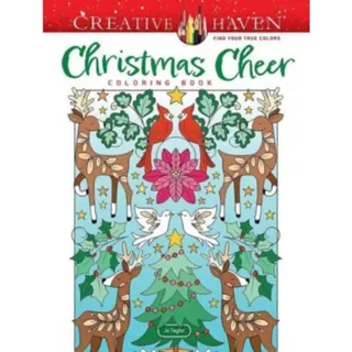 Creative Haven Christmas Cheer Coloring Book