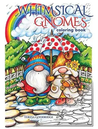 Whimsical Gnomes Coloring Book
