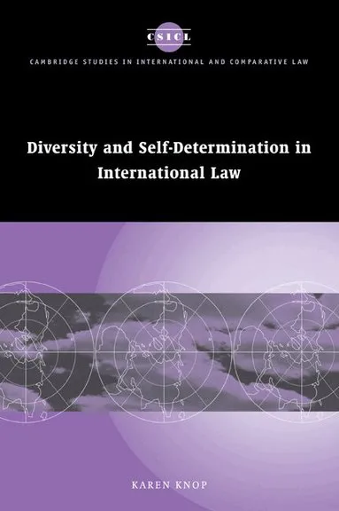 Diversity and Self-determination in International Law